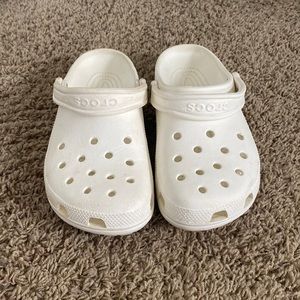 White Crocs
